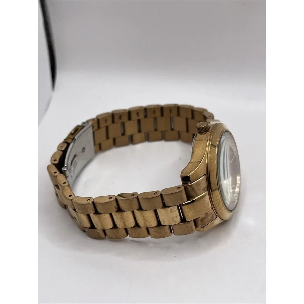 Relic Watch Unisex 36mm ZR15594 Rose Gold Tone Day Date 8.25